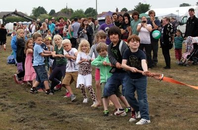 Tractor Pull at Bodham, North Norfolk, UK