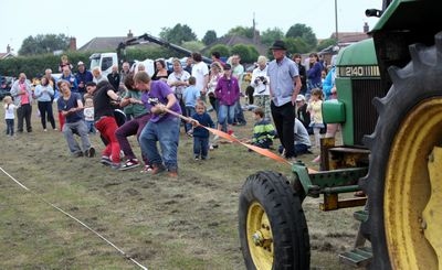 Tractor Pull at Bodham, North Norfolk, UK