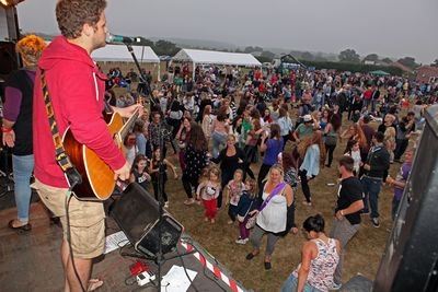 Rock Bodham Band at Bodham, North Norfolk, UK