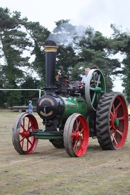 Traction Engine at Bodham, North Norfolk, UK