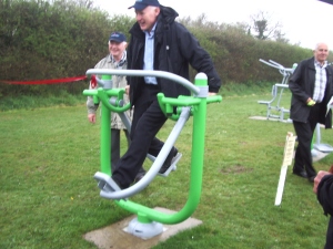 Bodham Playing Field, new equipment, Bodham, North Norfolk, UK