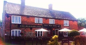 The Red Hart Pub, Bodham, North Norfolk, UK