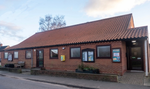 Bodham Village Hall outside 2024