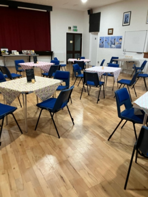 Bodham Village Hall seating